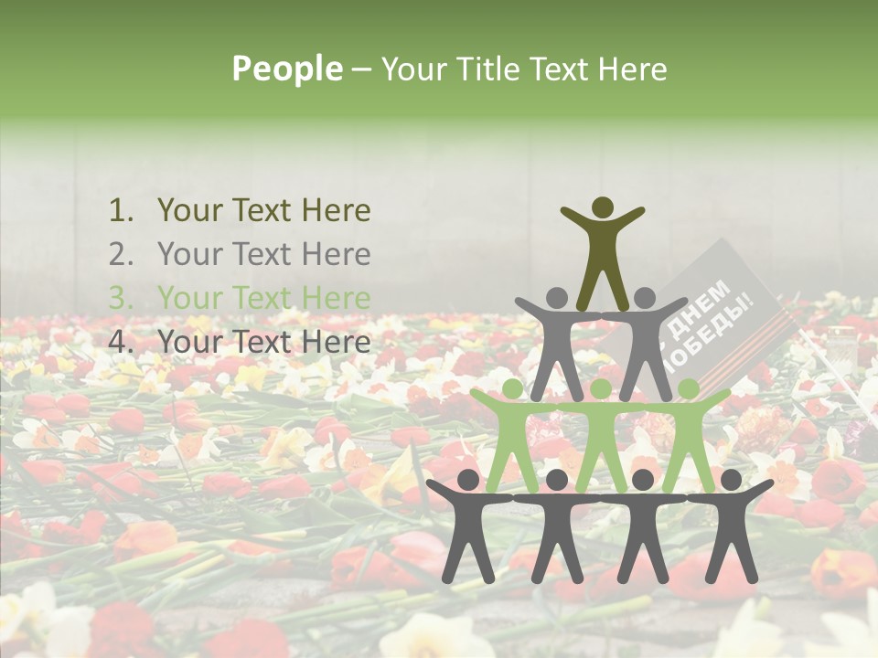 Flag  Decoration PowerPoint Template