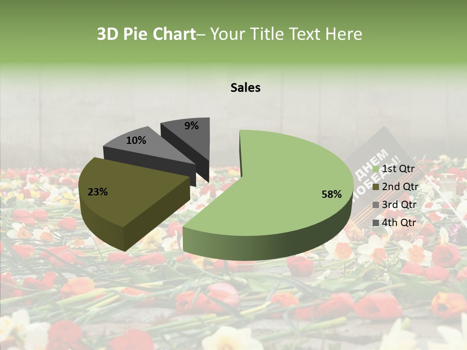 Flag  Decoration PowerPoint Template