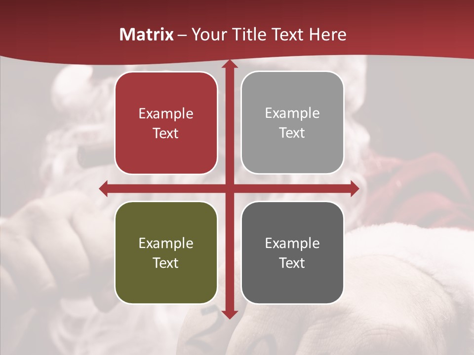 Kickboxing Christmas PowerPoint Template