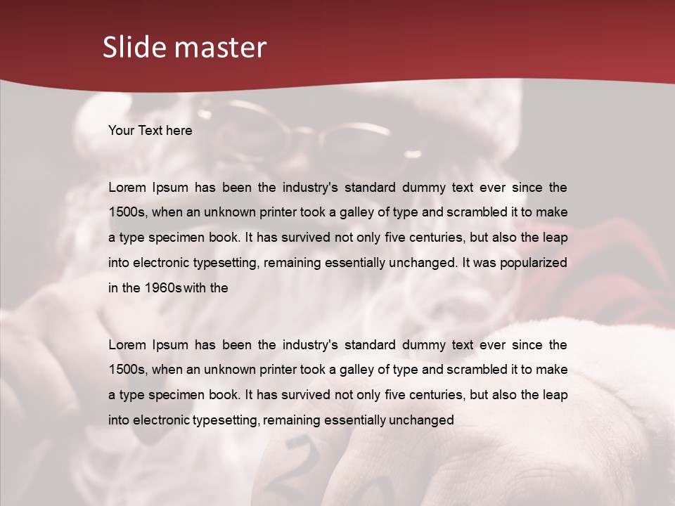 Kickboxing Christmas PowerPoint Template