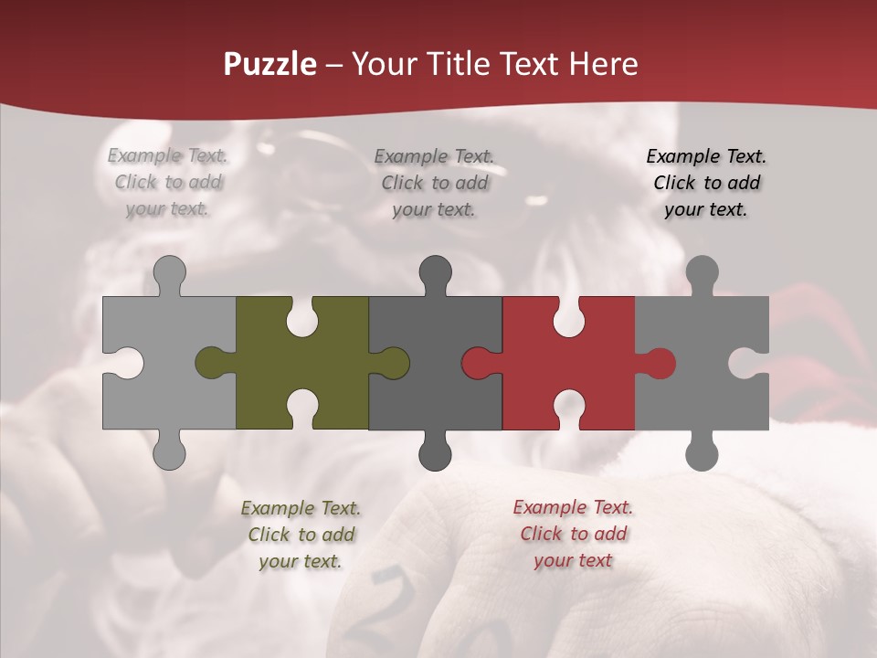 Kickboxing Christmas PowerPoint Template