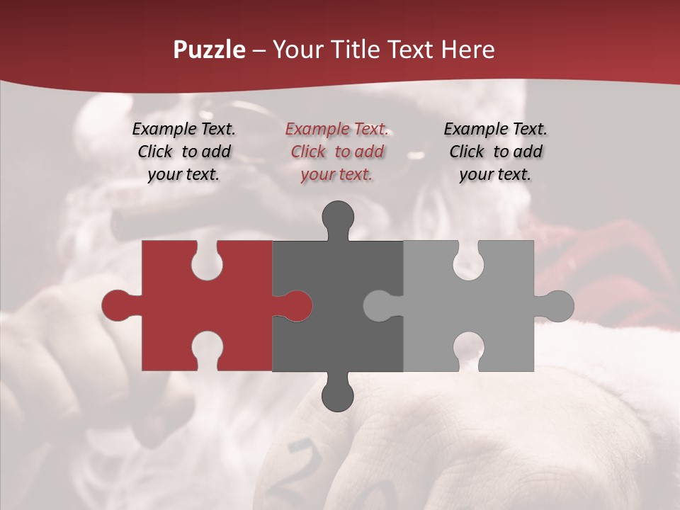 Kickboxing Christmas PowerPoint Template