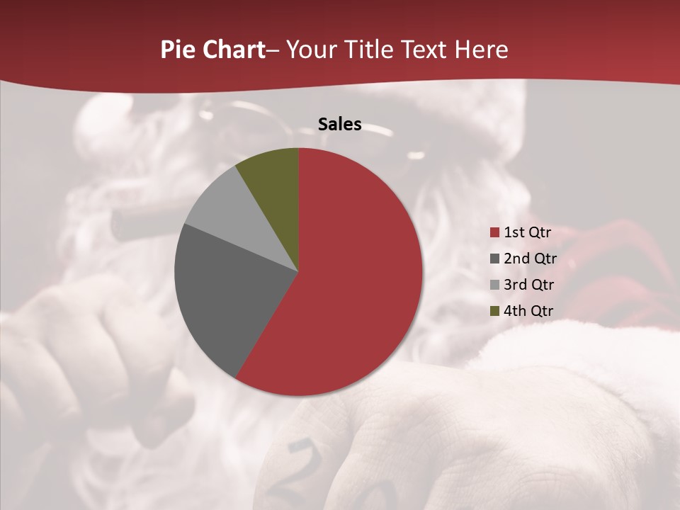 Kickboxing Christmas PowerPoint Template