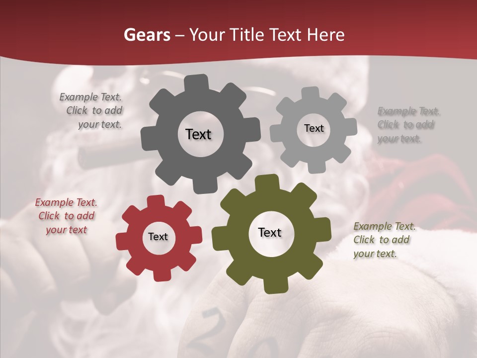 Kickboxing Christmas PowerPoint Template