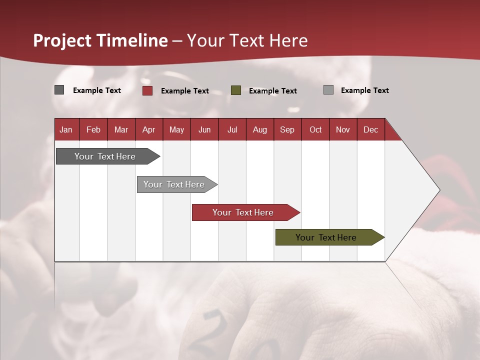 Kickboxing Christmas PowerPoint Template