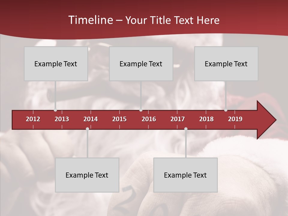 Kickboxing Christmas PowerPoint Template