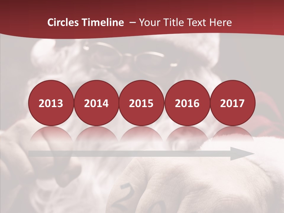 Kickboxing Christmas PowerPoint Template