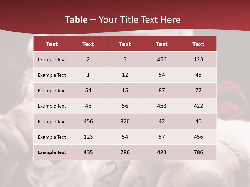 Kickboxing Christmas PowerPoint Template