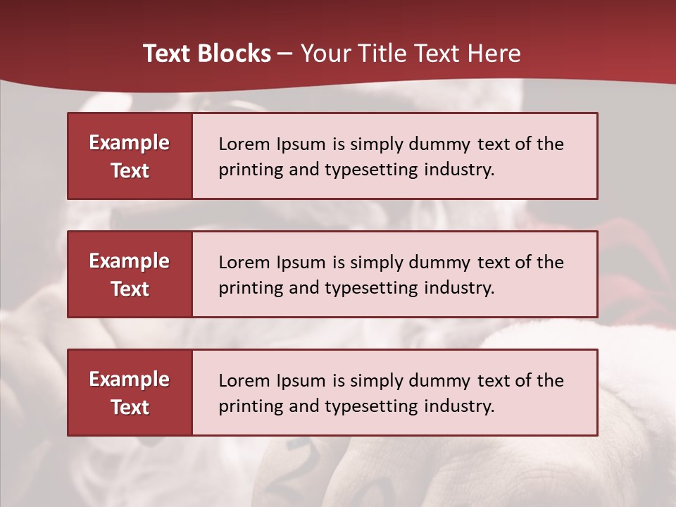 Kickboxing Christmas PowerPoint Template