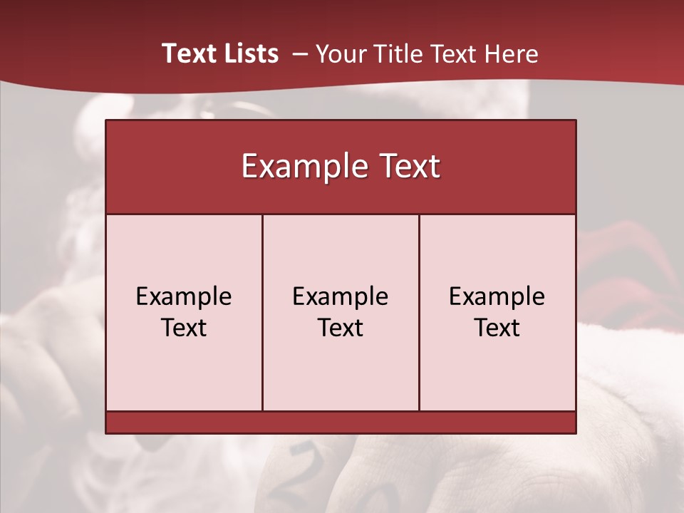 Kickboxing Christmas PowerPoint Template