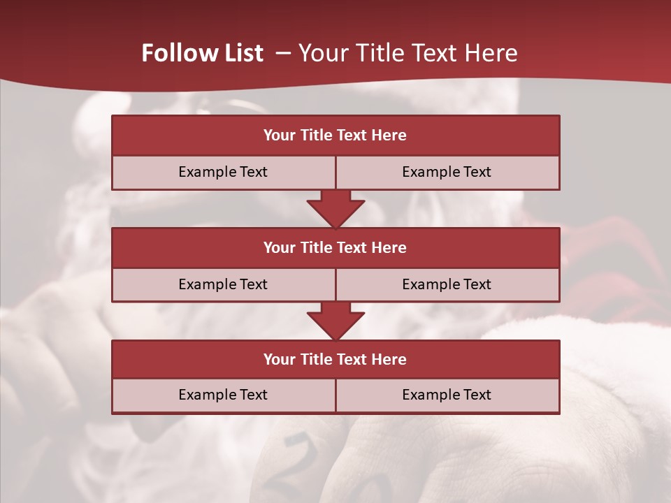 Kickboxing Christmas PowerPoint Template