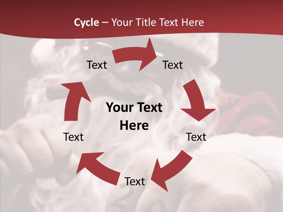 Kickboxing Christmas PowerPoint Template