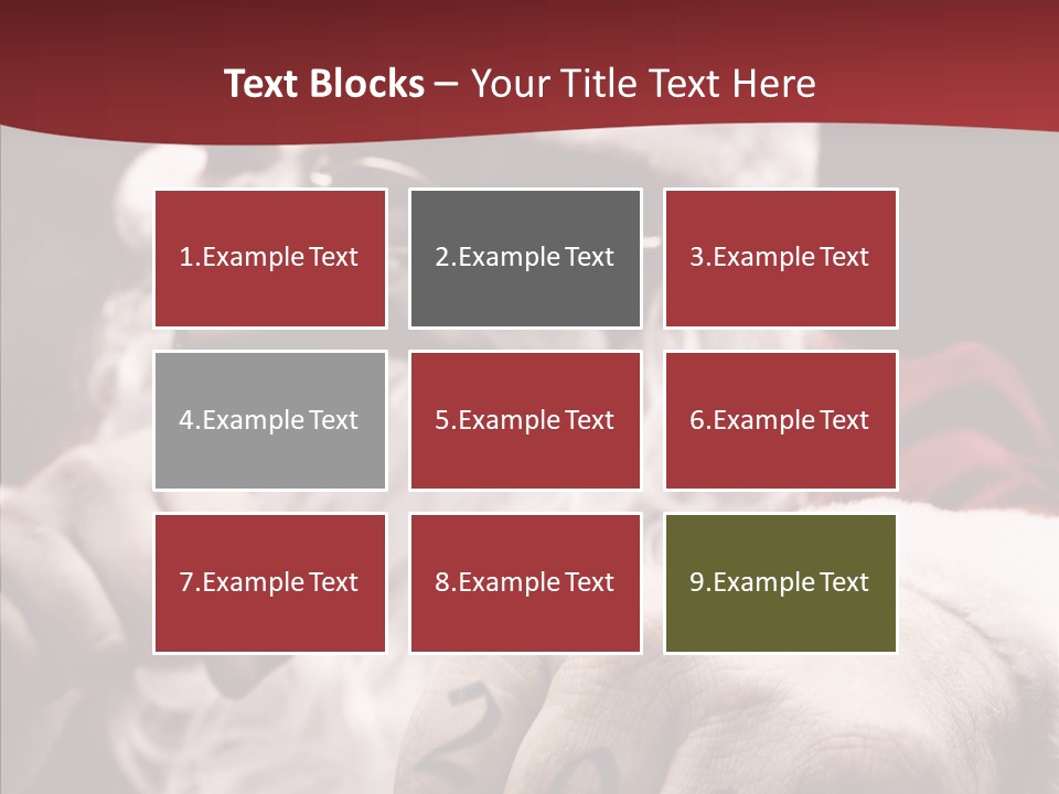 Kickboxing Christmas PowerPoint Template