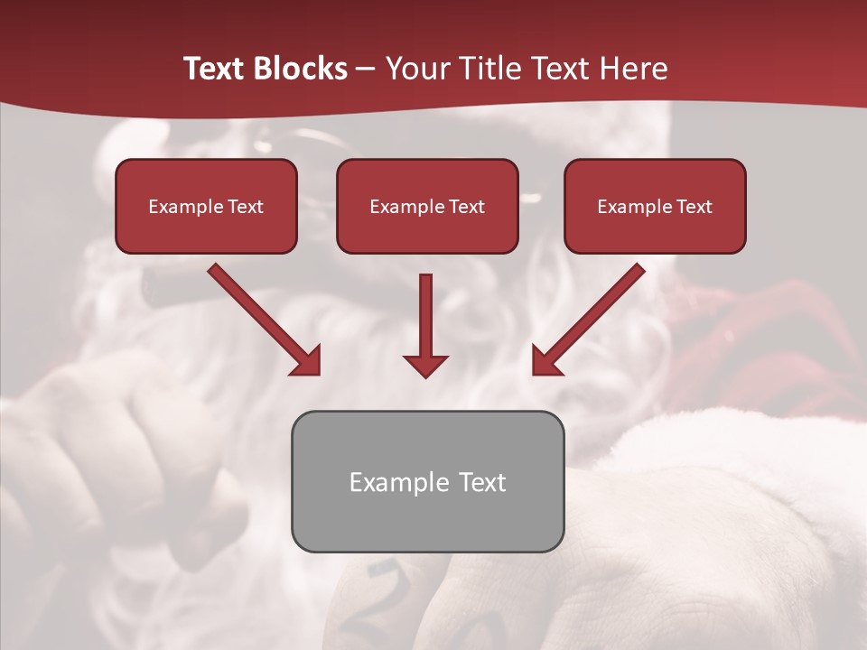 Kickboxing Christmas PowerPoint Template