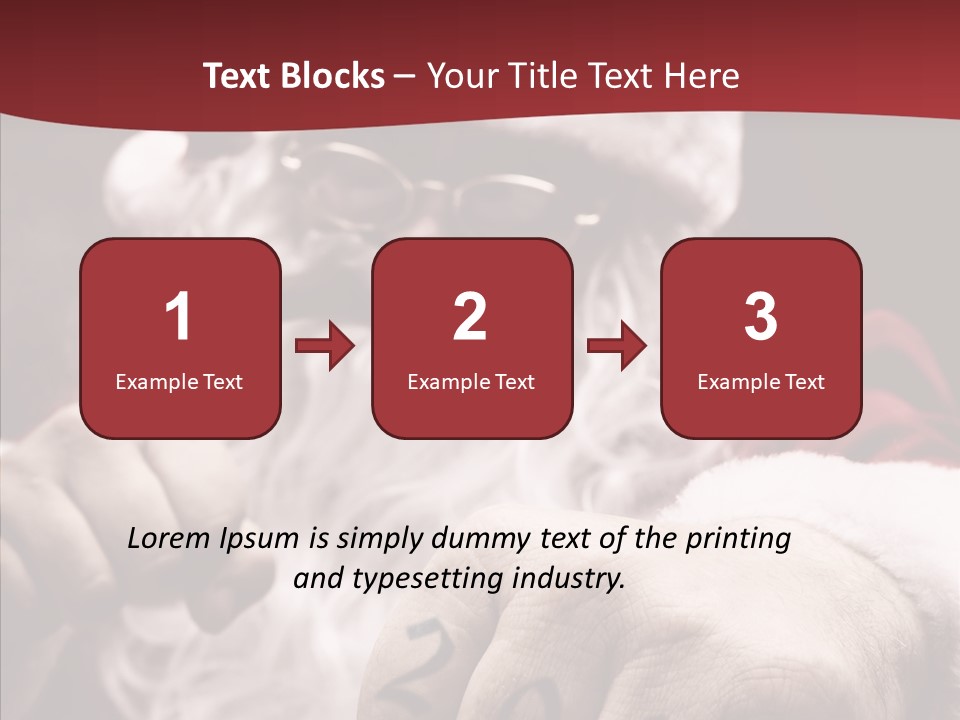 Kickboxing Christmas PowerPoint Template