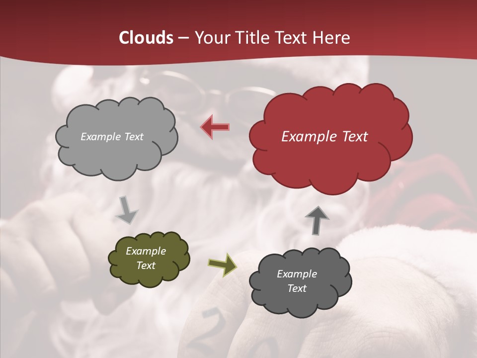 Kickboxing Christmas PowerPoint Template