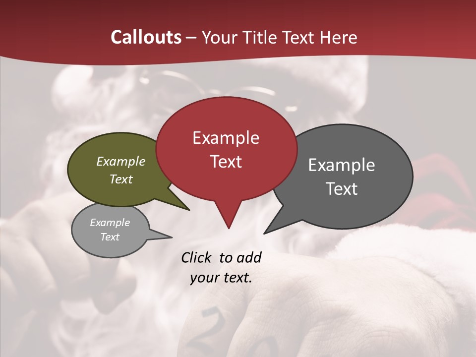 Kickboxing Christmas PowerPoint Template