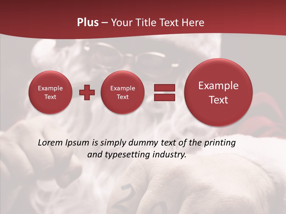 Kickboxing Christmas PowerPoint Template