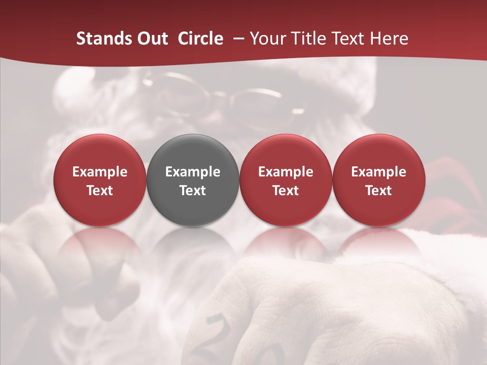 Kickboxing Christmas PowerPoint Template