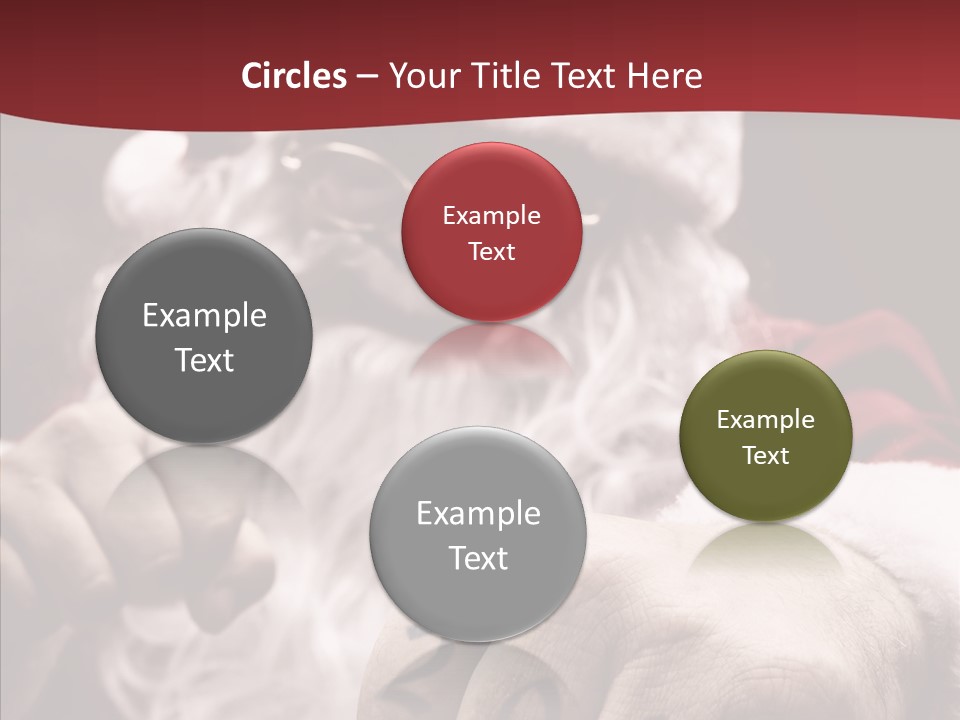 Kickboxing Christmas PowerPoint Template