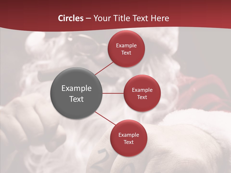 Kickboxing Christmas PowerPoint Template