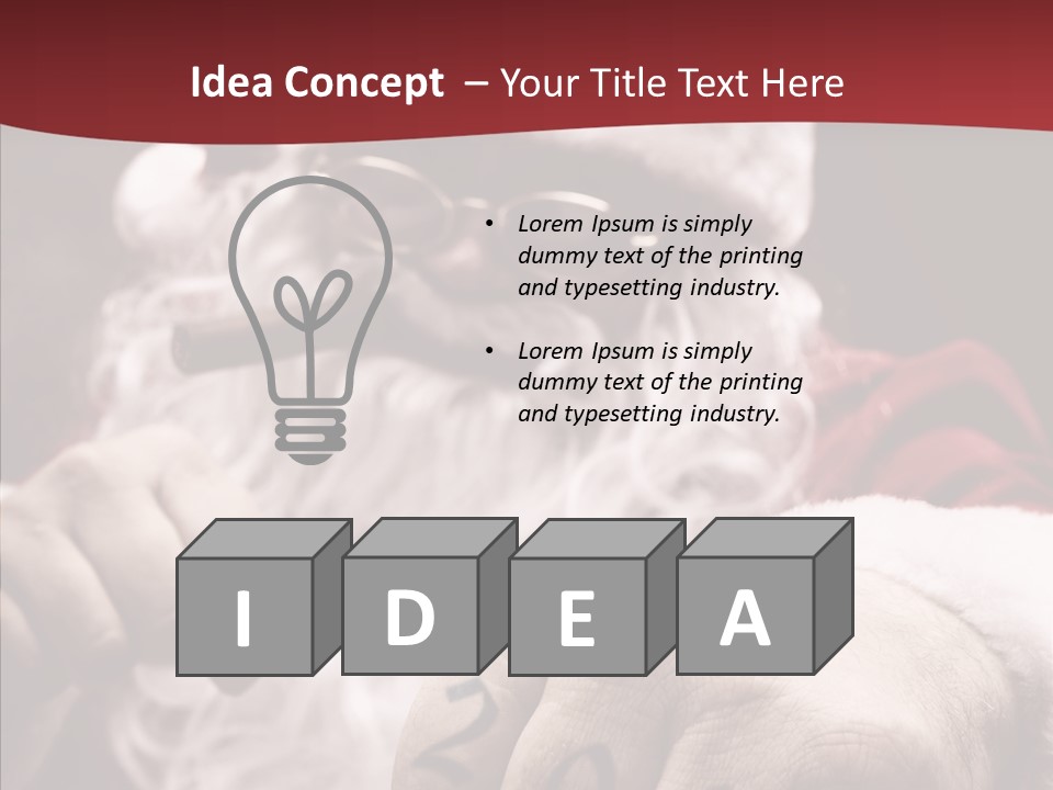 Kickboxing Christmas PowerPoint Template