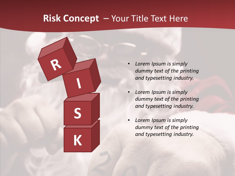 Kickboxing Christmas PowerPoint Template