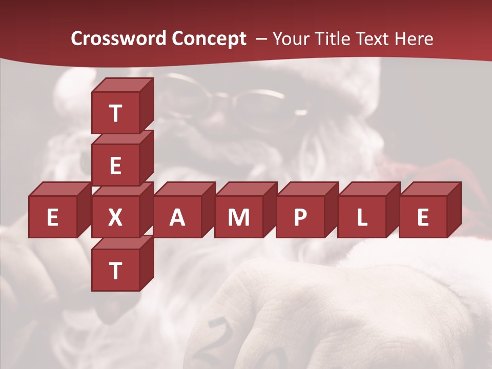 Kickboxing Christmas PowerPoint Template