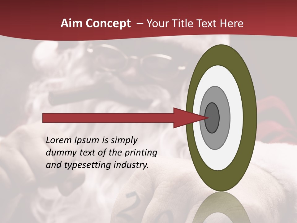 Kickboxing Christmas PowerPoint Template