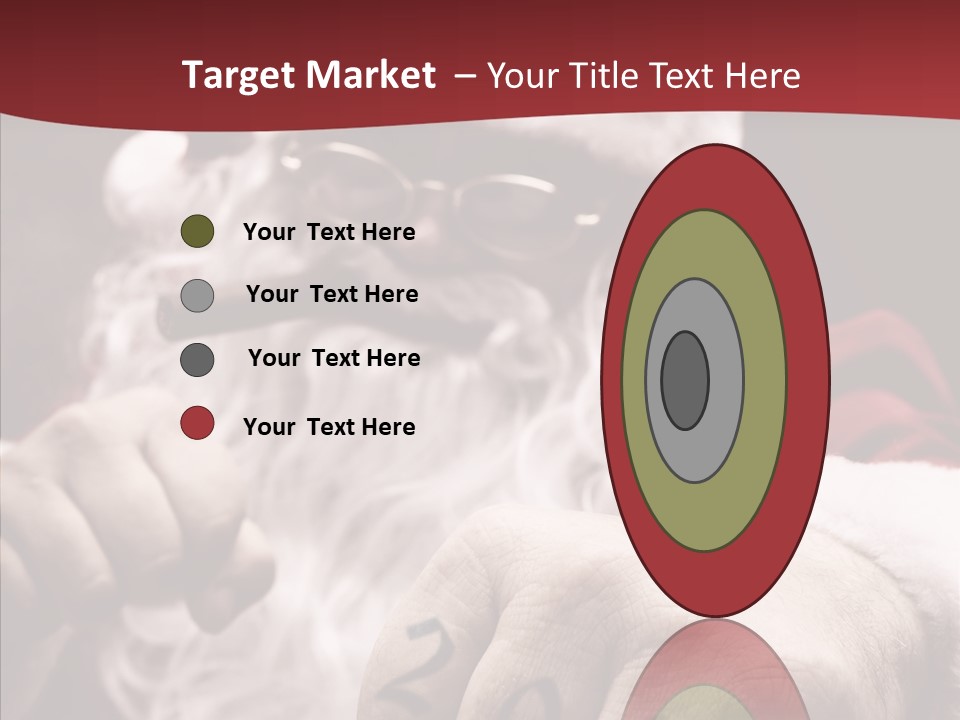 Kickboxing Christmas PowerPoint Template