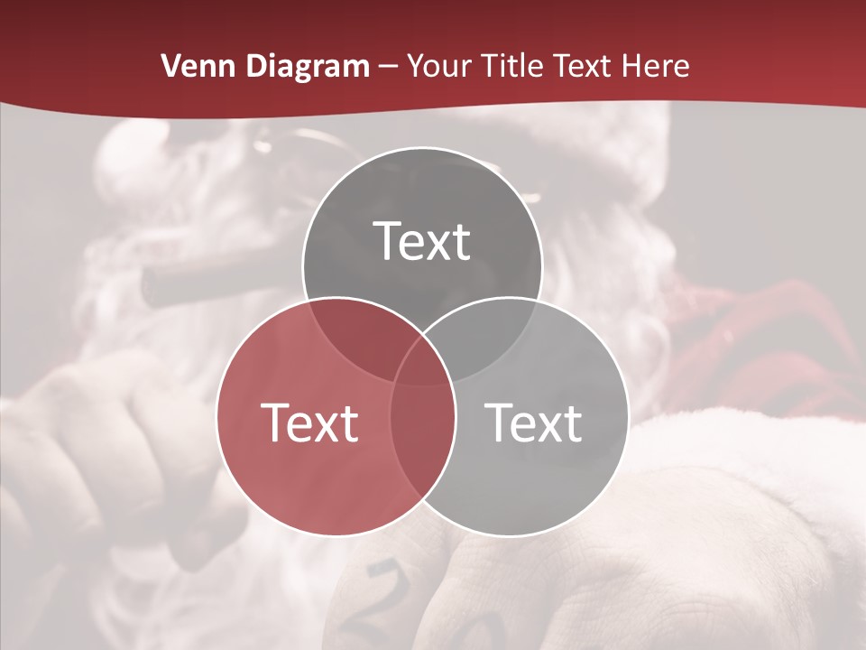 Kickboxing Christmas PowerPoint Template