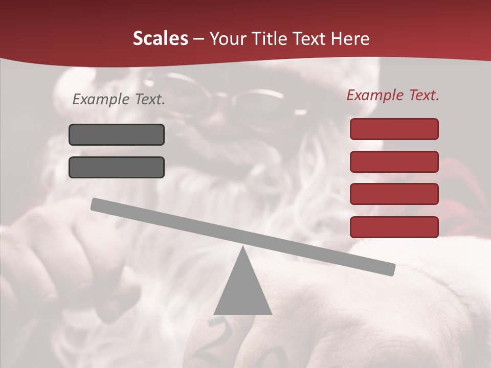 Kickboxing Christmas PowerPoint Template