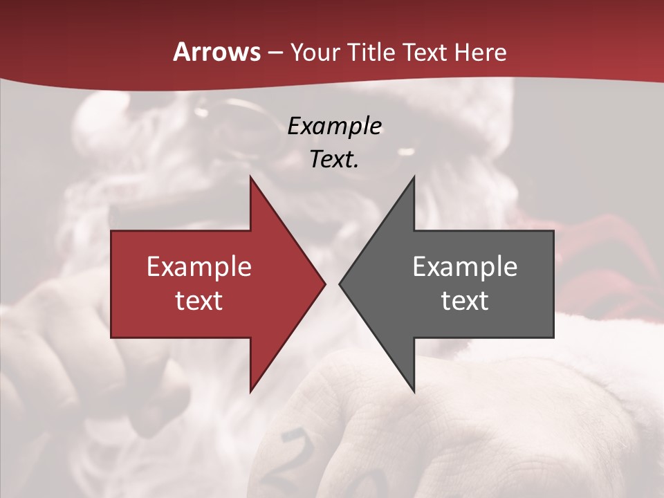 Kickboxing Christmas PowerPoint Template