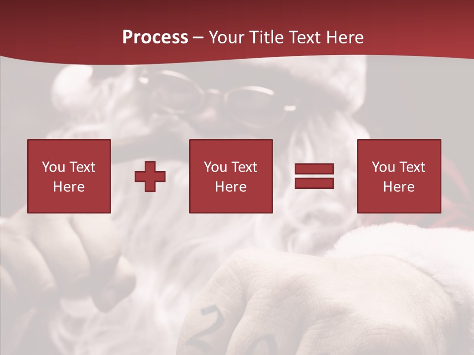 Kickboxing Christmas PowerPoint Template