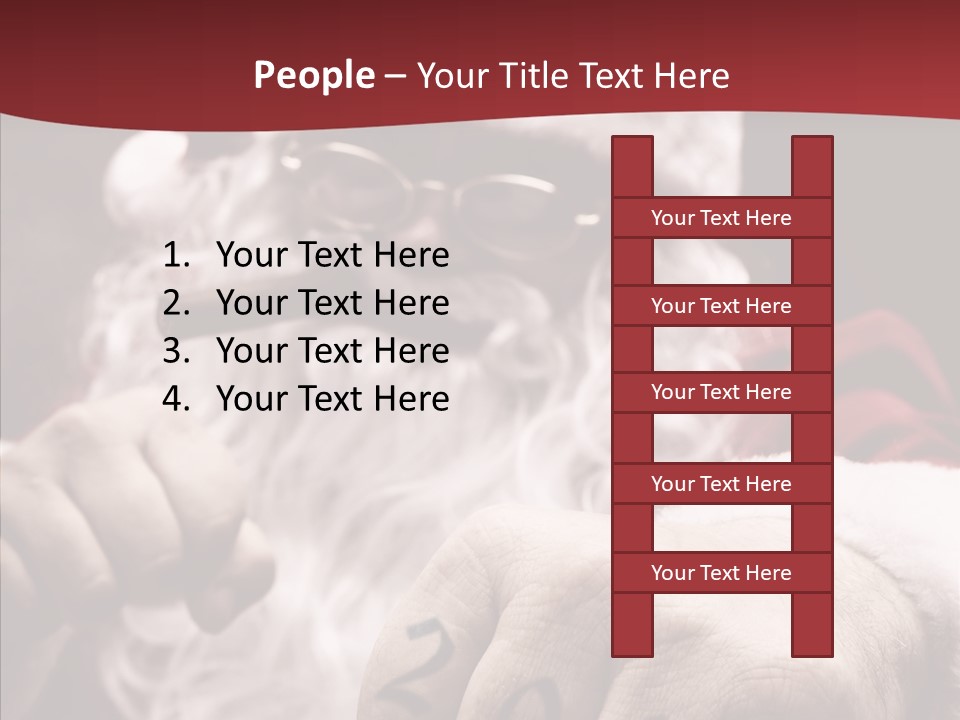 Kickboxing Christmas PowerPoint Template