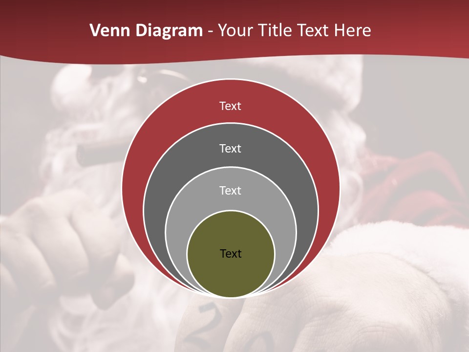 Kickboxing Christmas PowerPoint Template