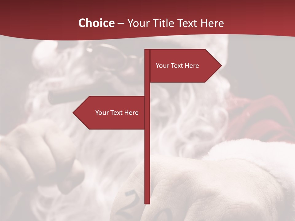 Kickboxing Christmas PowerPoint Template