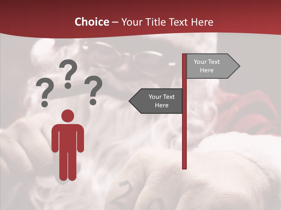 Kickboxing Christmas PowerPoint Template