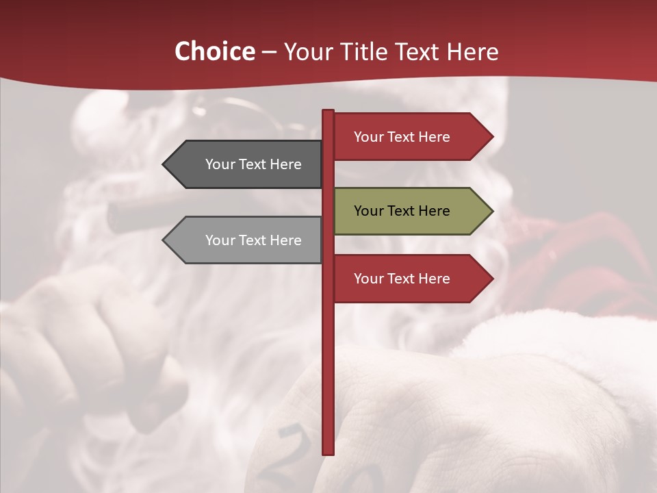 Kickboxing Christmas PowerPoint Template