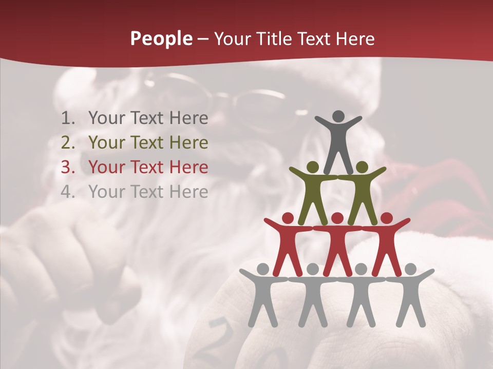 Kickboxing Christmas PowerPoint Template