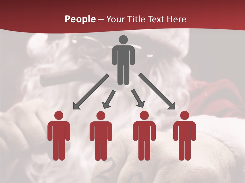 Kickboxing Christmas PowerPoint Template