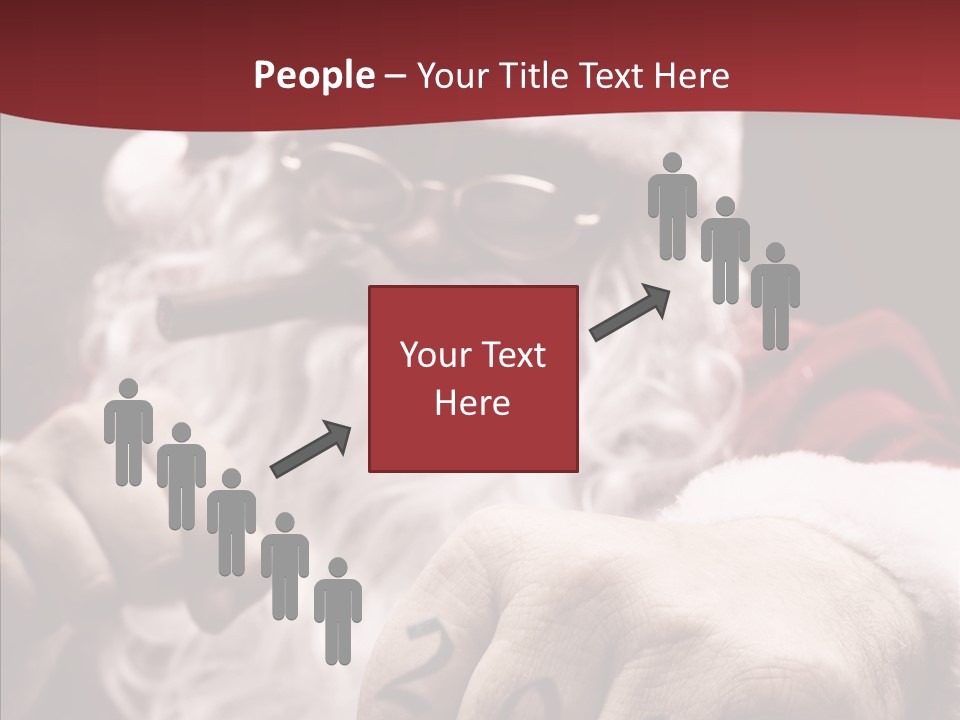 Kickboxing Christmas PowerPoint Template