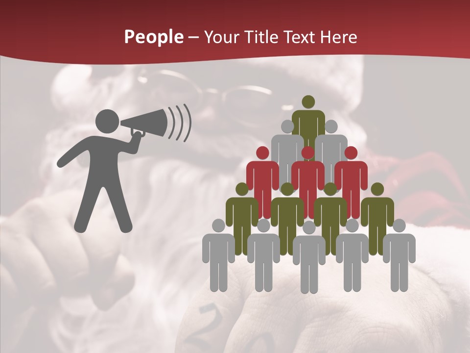 Kickboxing Christmas PowerPoint Template