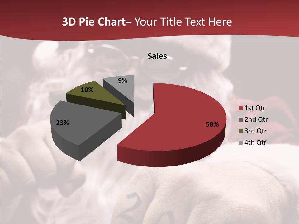 Kickboxing Christmas PowerPoint Template