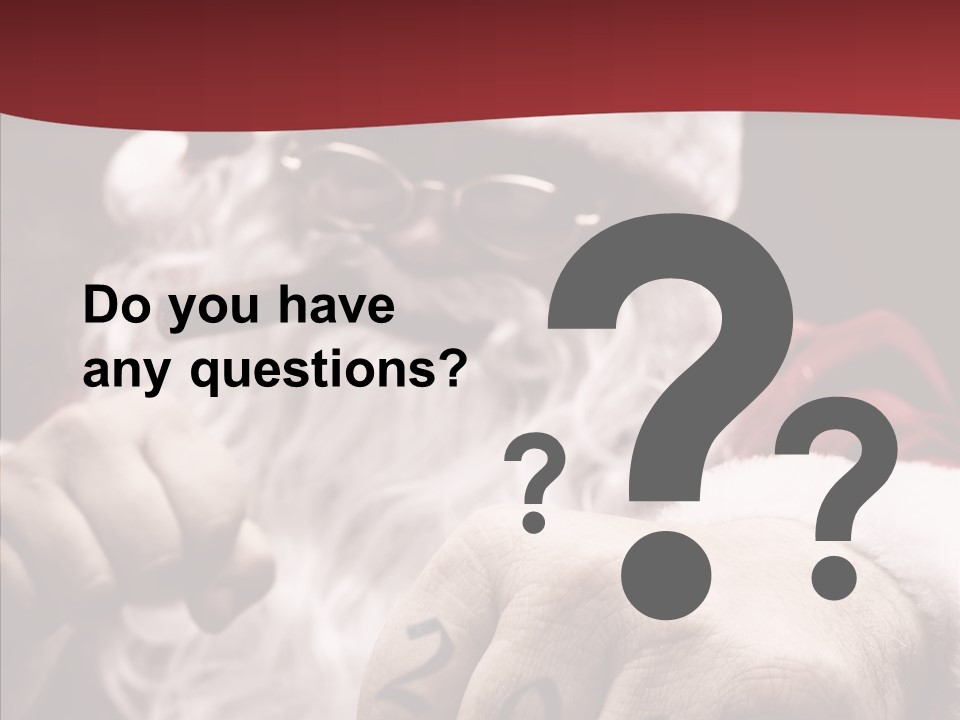 Kickboxing Christmas PowerPoint Template