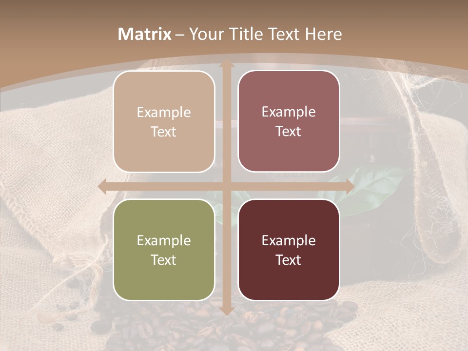 Espresso Bean Morning PowerPoint Template