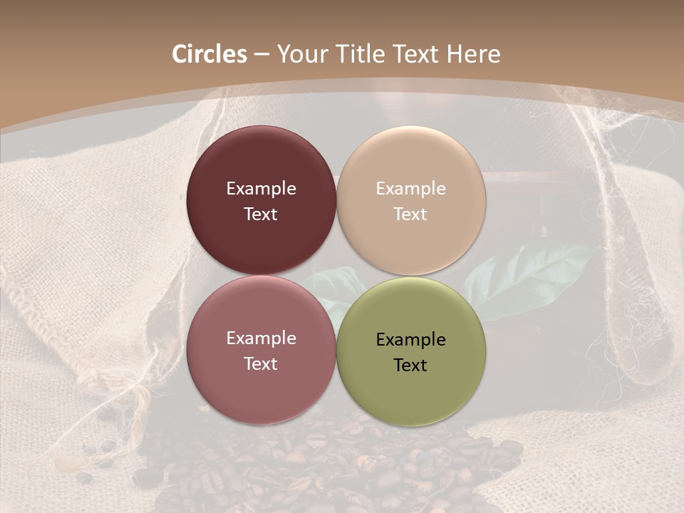 Espresso Bean Morning PowerPoint Template