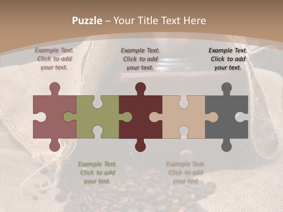 Espresso Bean Morning PowerPoint Template