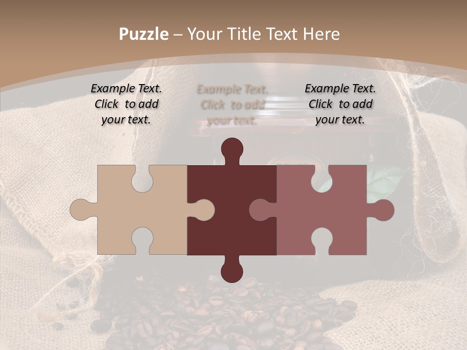 Espresso Bean Morning PowerPoint Template