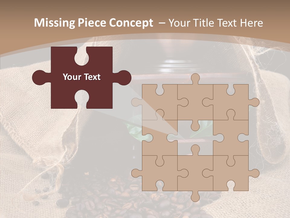 Espresso Bean Morning PowerPoint Template